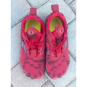 NEW Vibram Women's Red Black Trail Running Minimal Shoes Size US 6.5 37